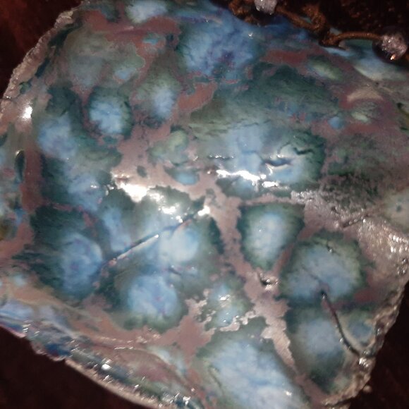 Stunning glass art cuff - Picture 5 of 11